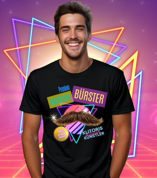 Premium Muschi Bürster T-Shirt