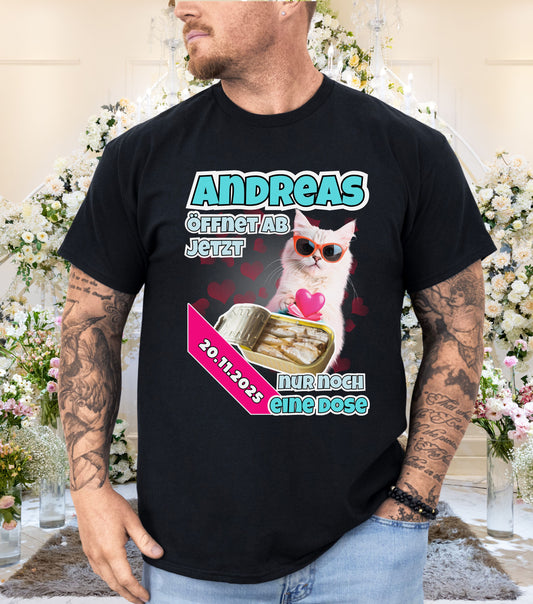JGA T-Shirt Kater (personalisierbar)