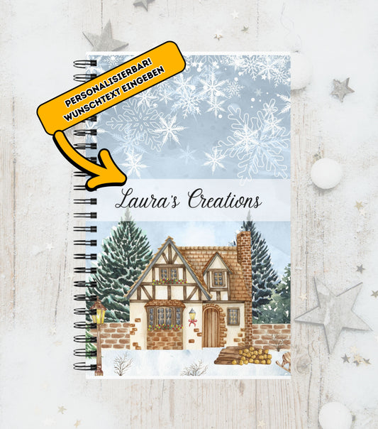 Hüttenzauber Notizheft (personalisiert)