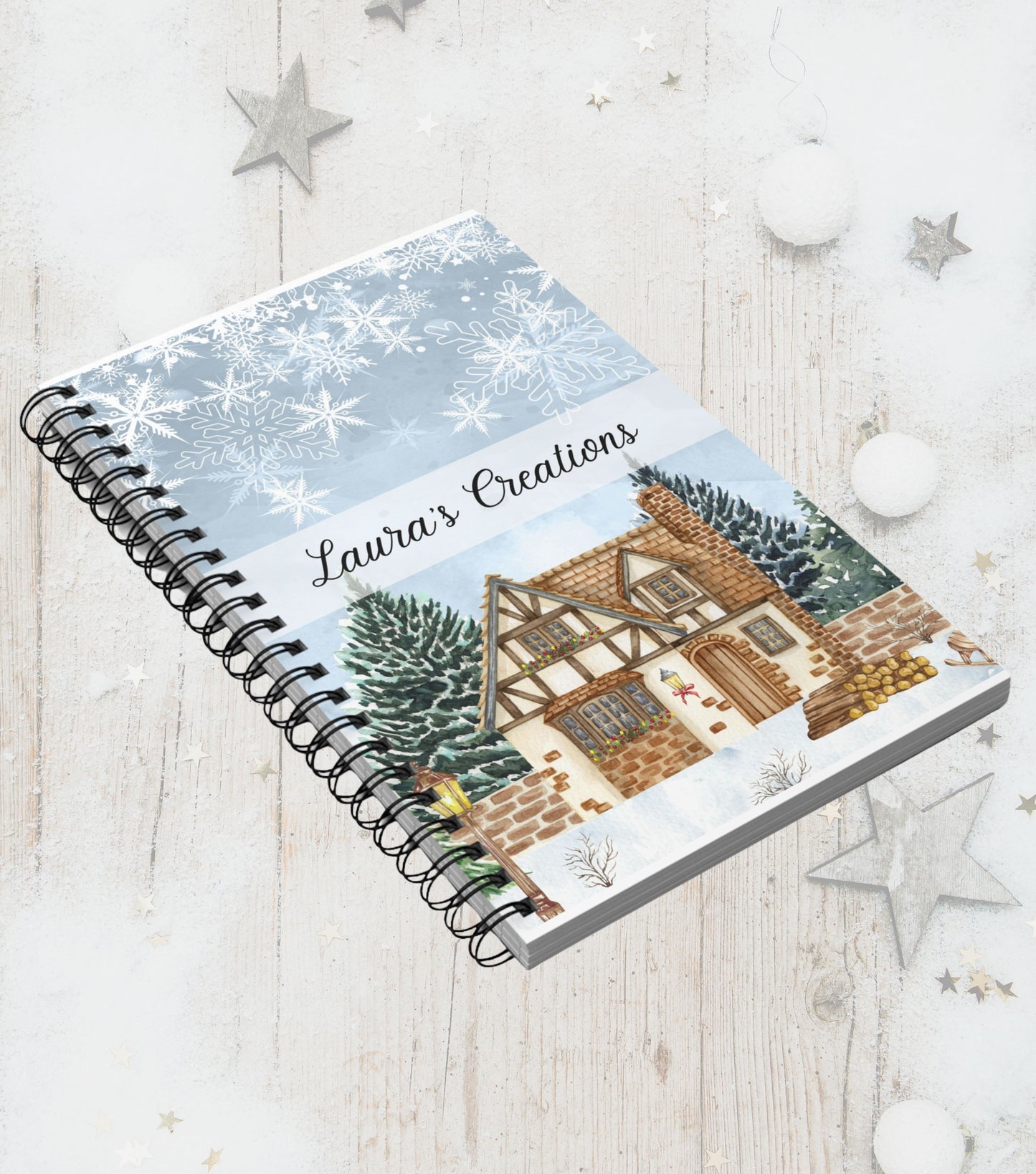 Hüttenzauber Notizheft (personalisiert)