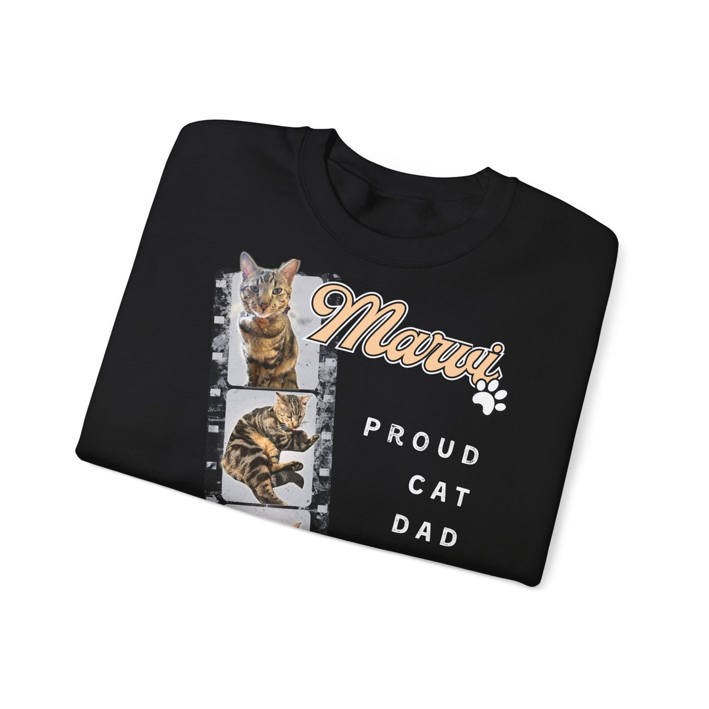 Proud Cat Dad Filmstreifen (personalisiert)