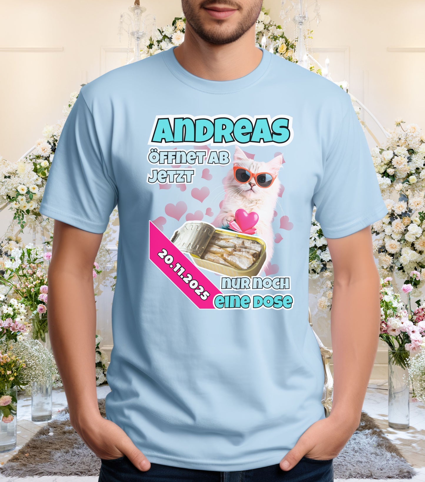 JGA T-Shirt Kater (personalisierbar)