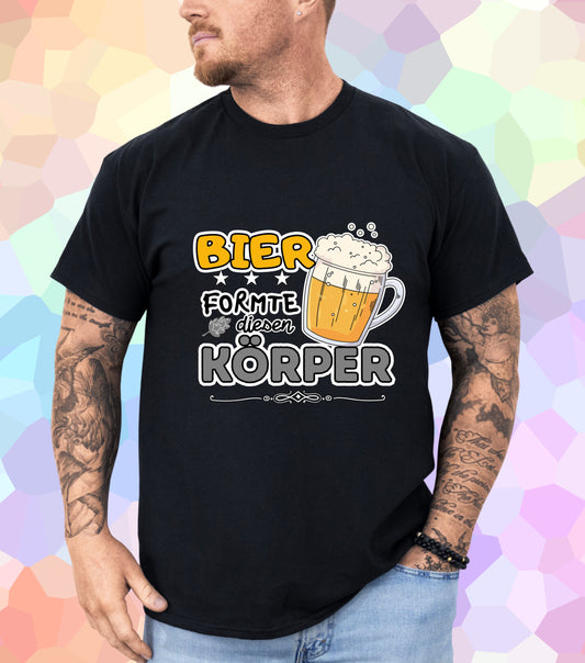 Bier formte diesen Körper T-Shirt