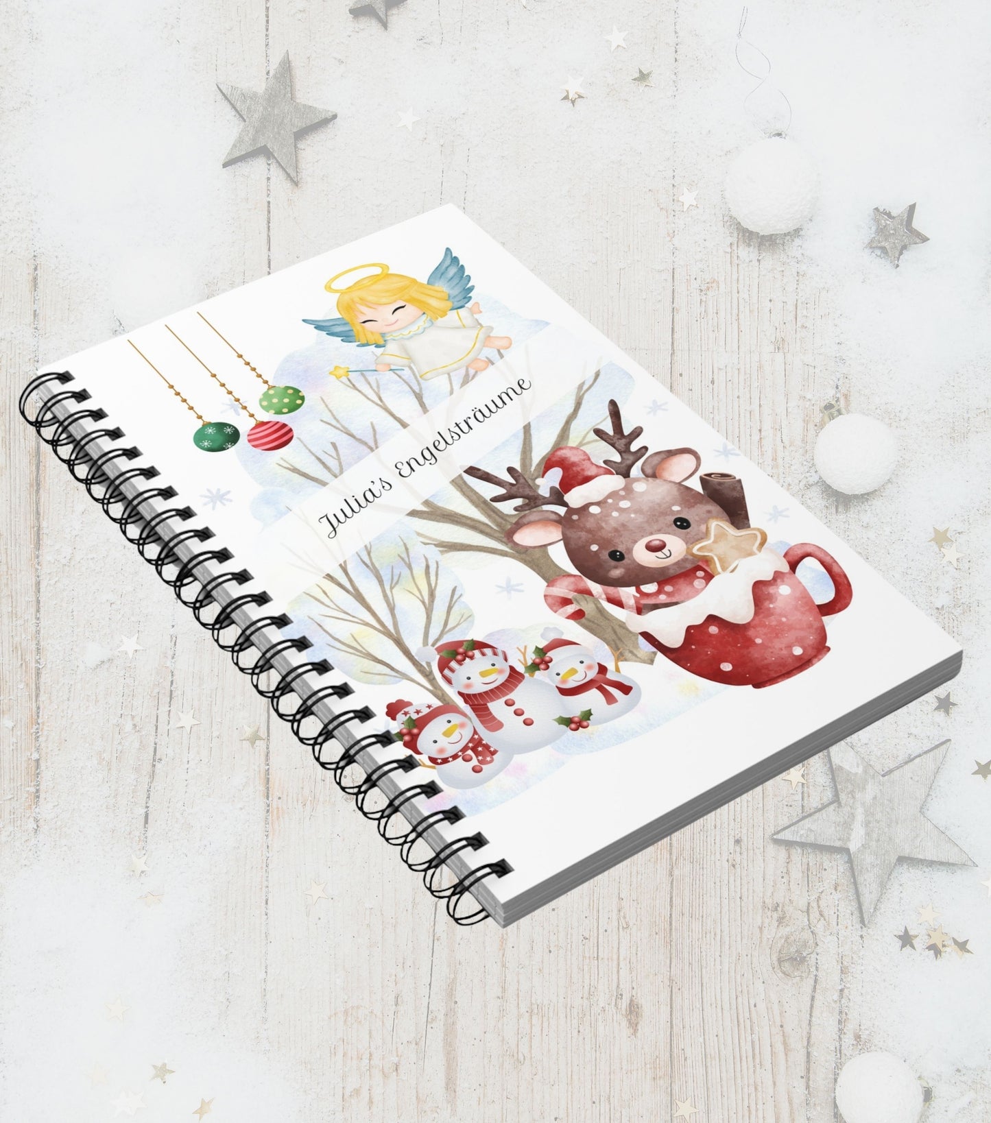 Engelstraum Notizheft (personalisiert)