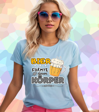 Bier formte diesen Körper T-Shirt