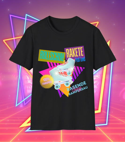 Rollschuh Rakete T-Shirt