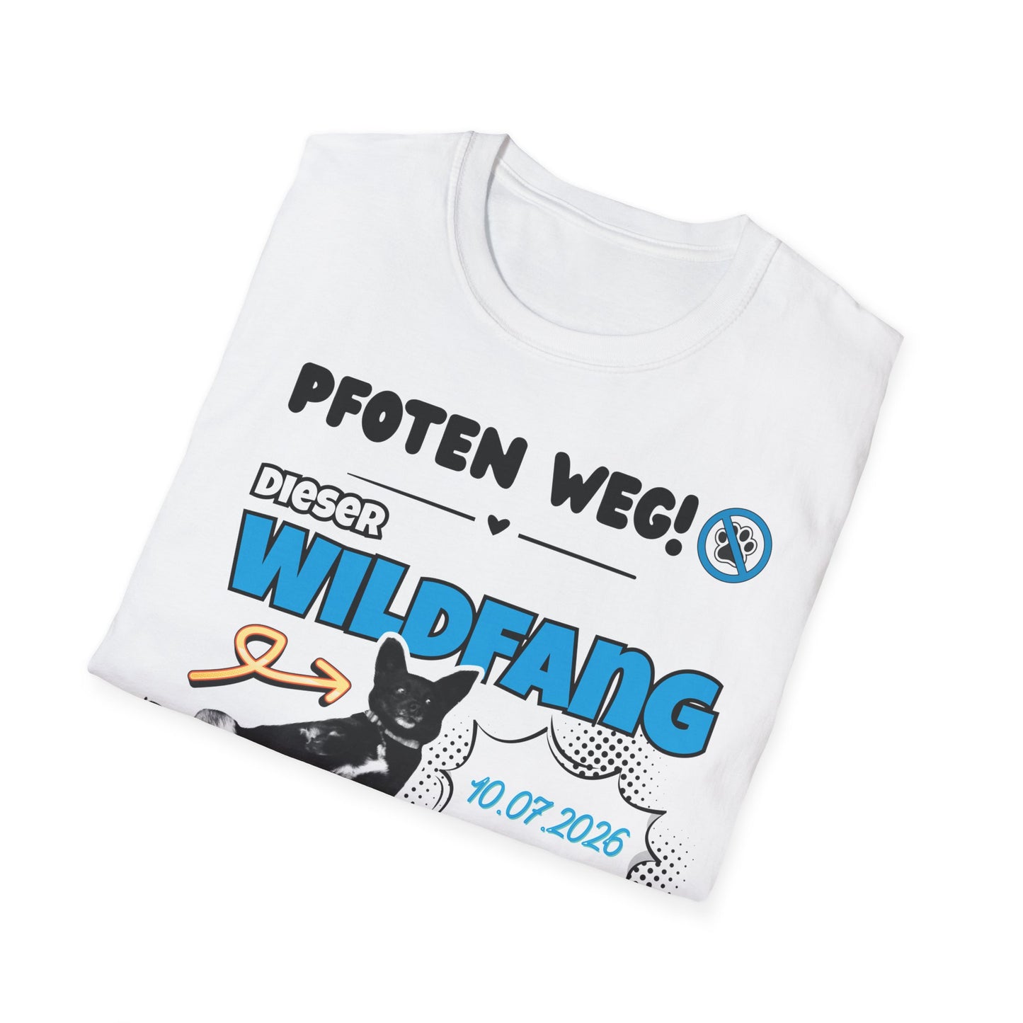JGA T-Shirt Wildfang ist jetzt angeleint (personalisierbar)