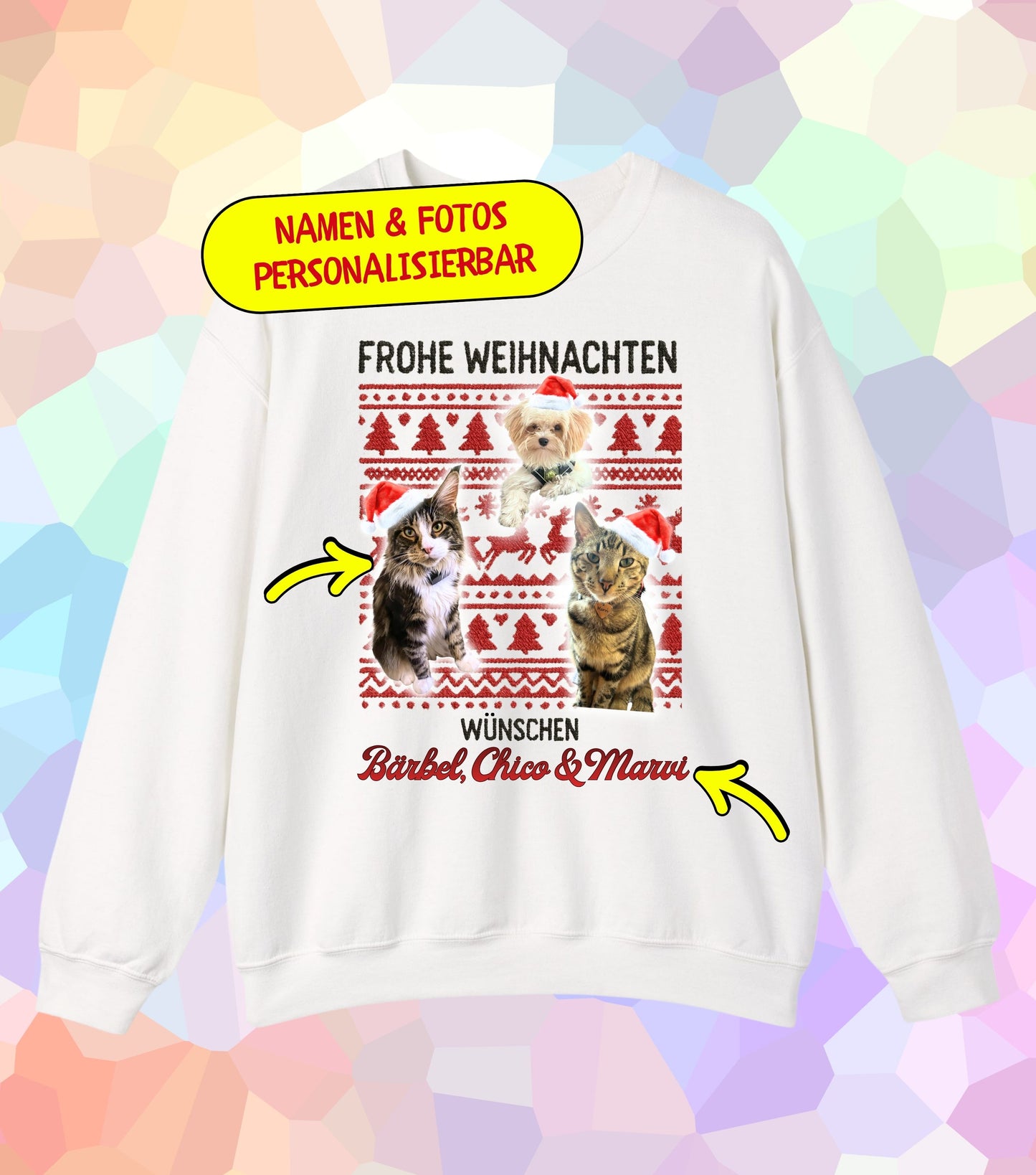 Frohe Weihnachten (personalisiert)