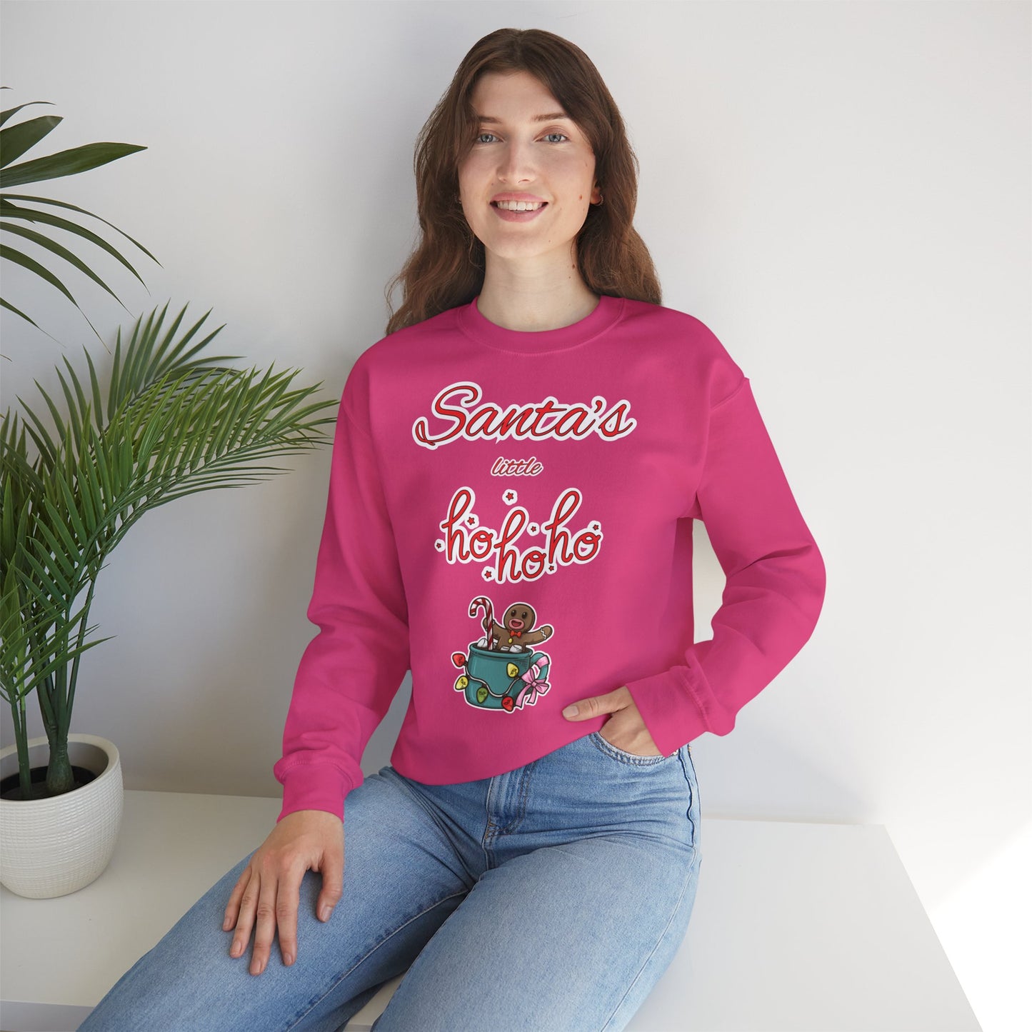Santa's little Ho Ho Ho Sweatshirt