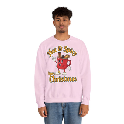 Hot & Spicy Tipsy Christmas Sweatshirt