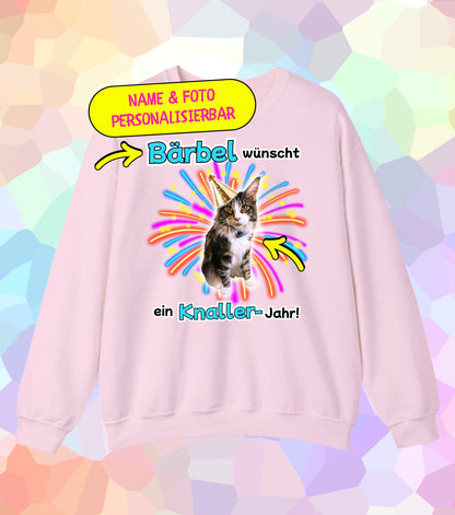 Knaller-Jahr Sweatshirt (personalisiert)
