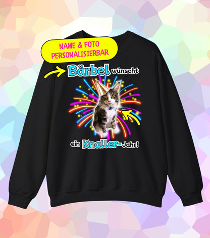 Knaller-Jahr Sweatshirt (personalisiert)