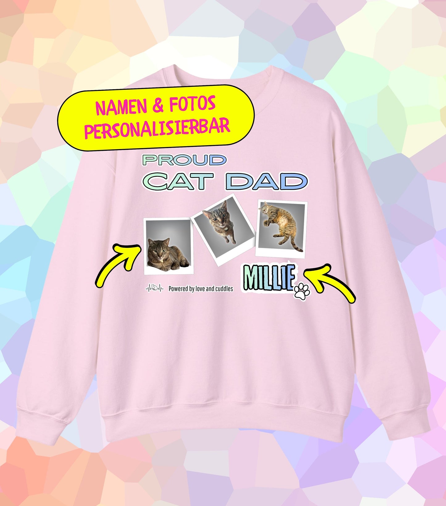 Proud Cat Dad Fotos (personalisiert)