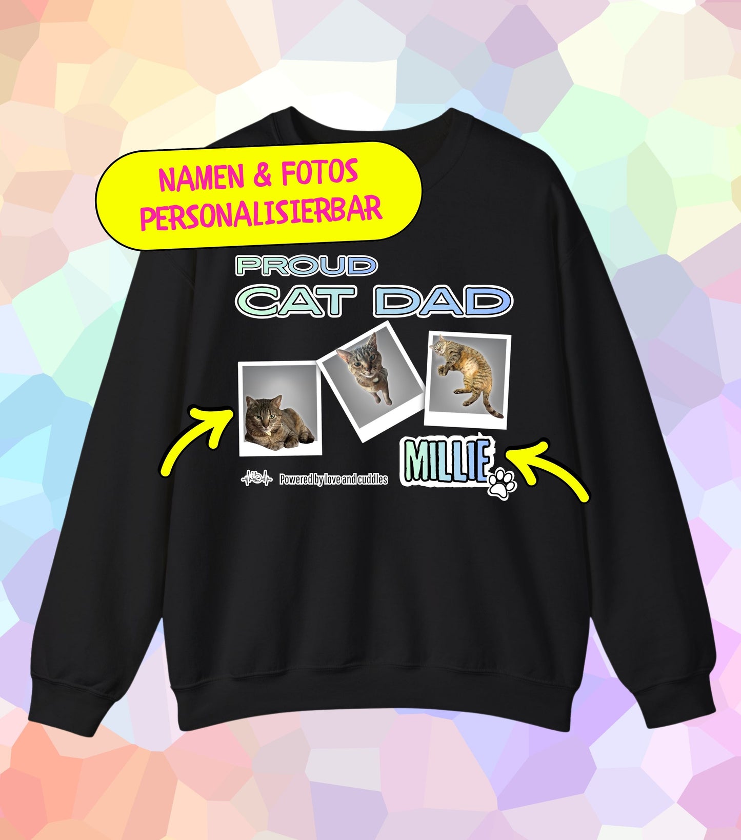 Proud Cat Dad Fotos (personalisiert)