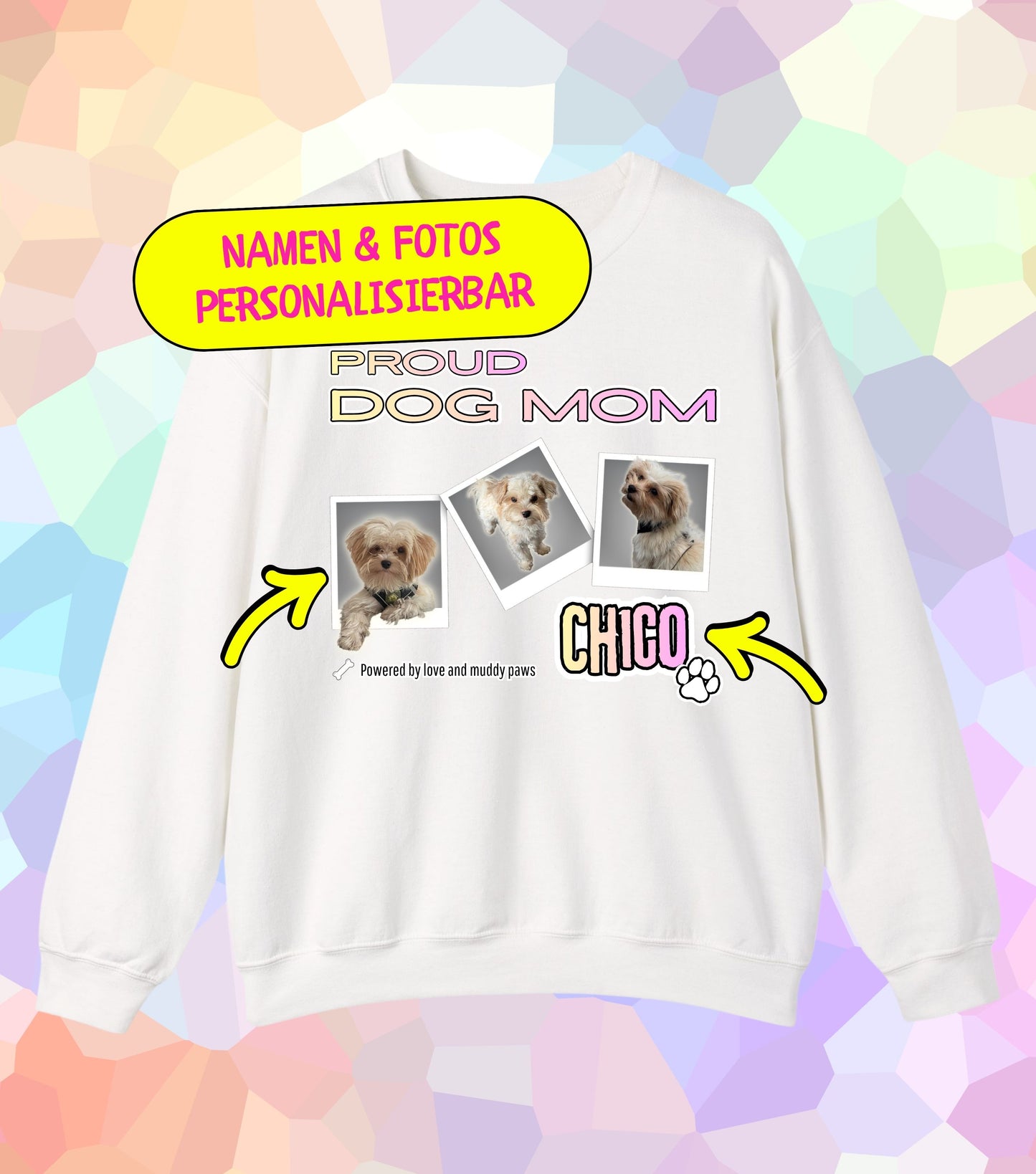 Proud Dog Mom Fotos (personalisiert)