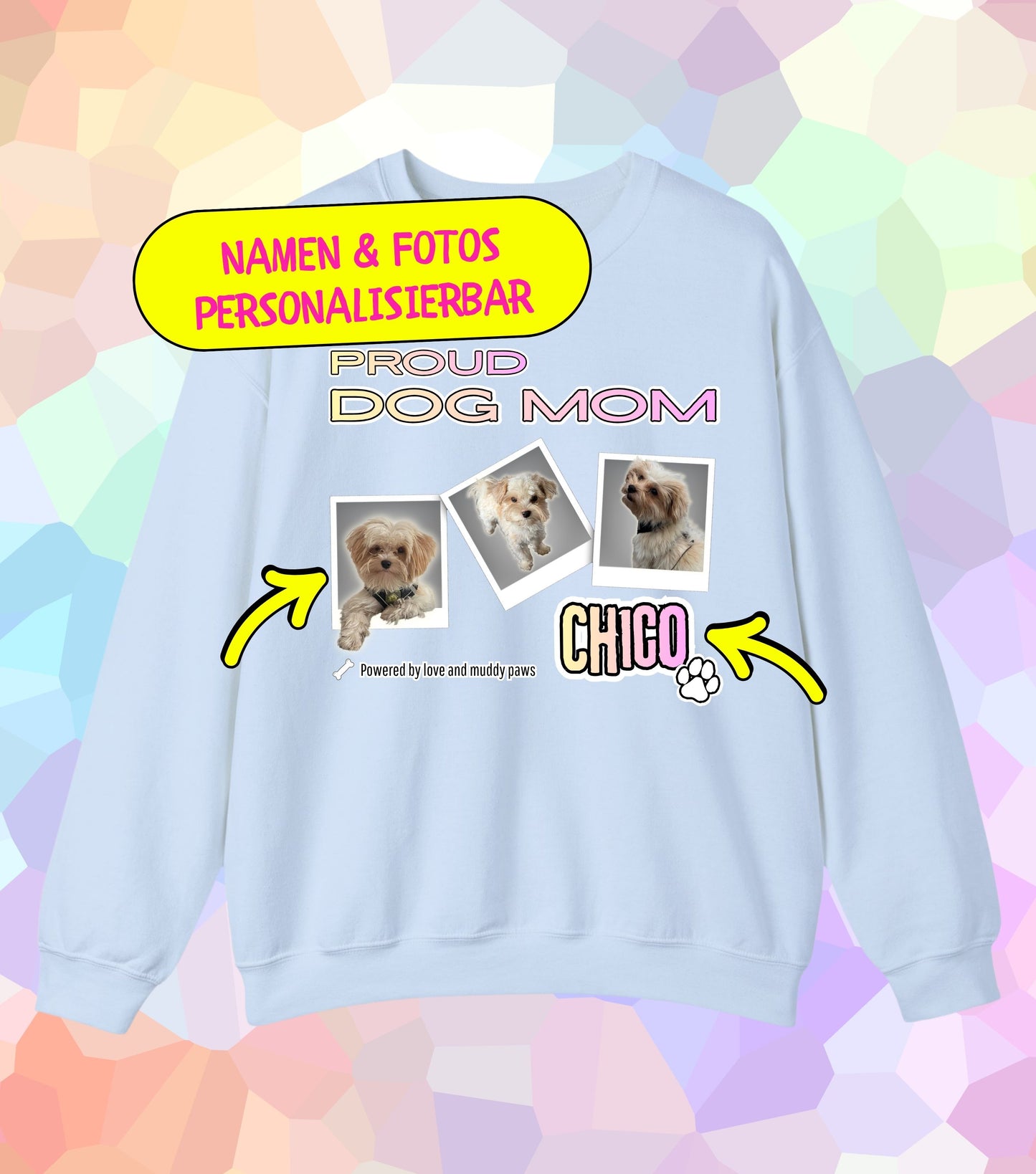 Proud Dog Mom Fotos (personalisiert)