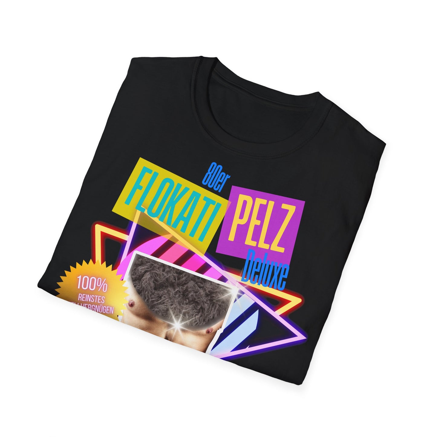 Flokati Pelz T-Shirt