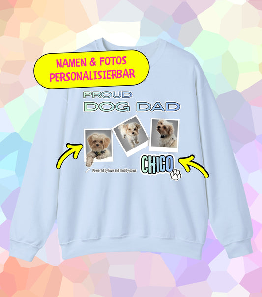 Proud Dog Dad Fotos (personalisiert)