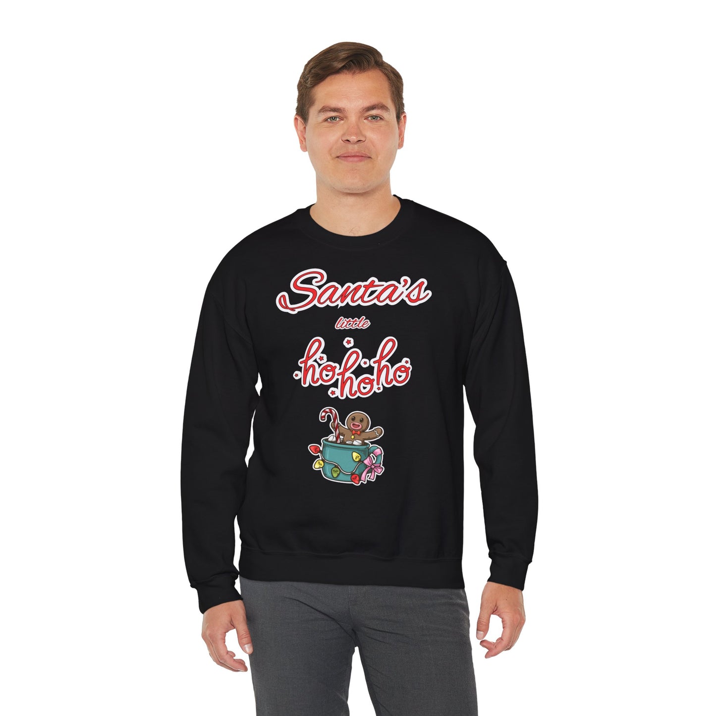 Santa's little Ho Ho Ho Sweatshirt