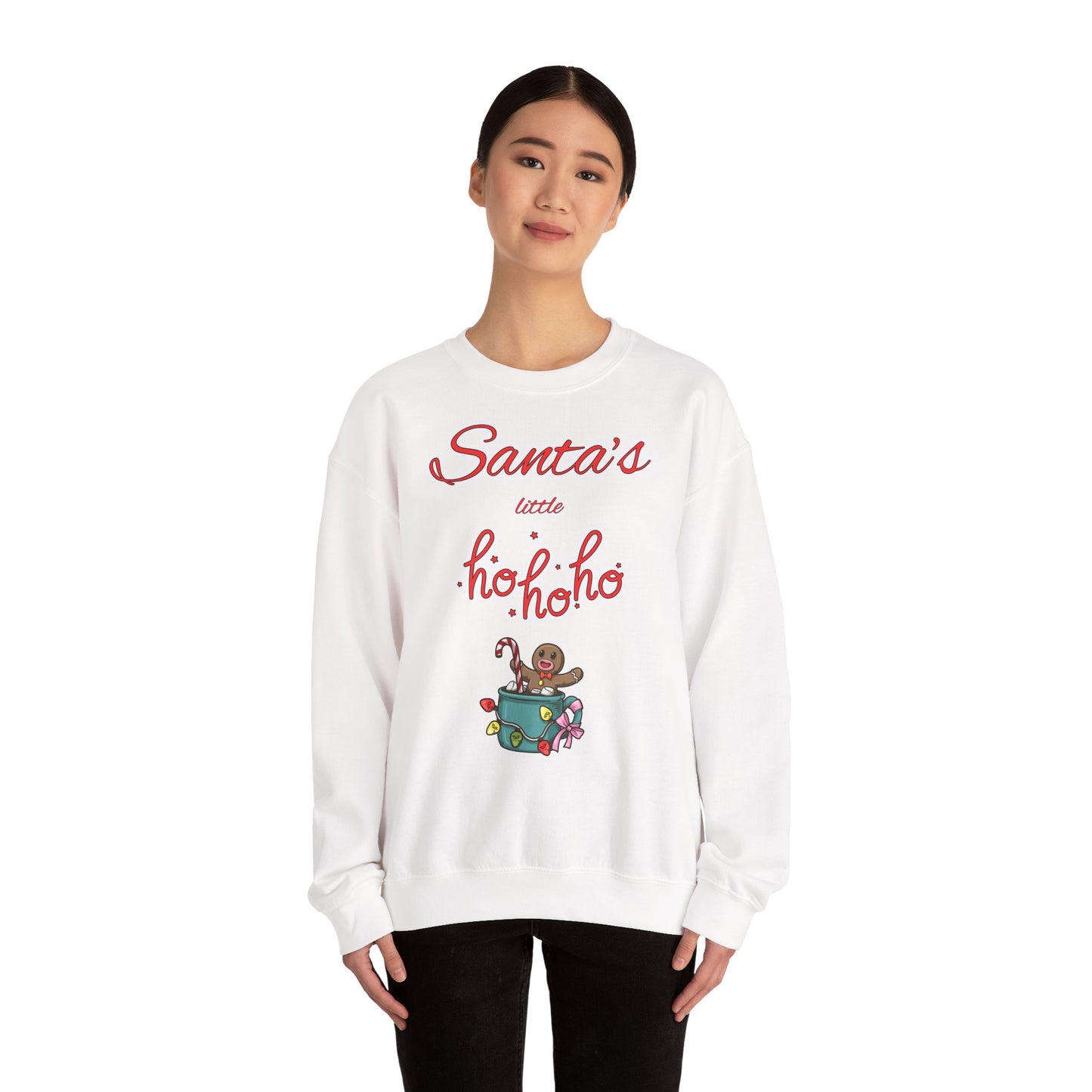 Santa's little Ho Ho Ho Sweatshirt