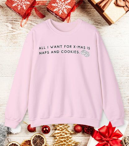 Naps and Cookies Sweatshirt