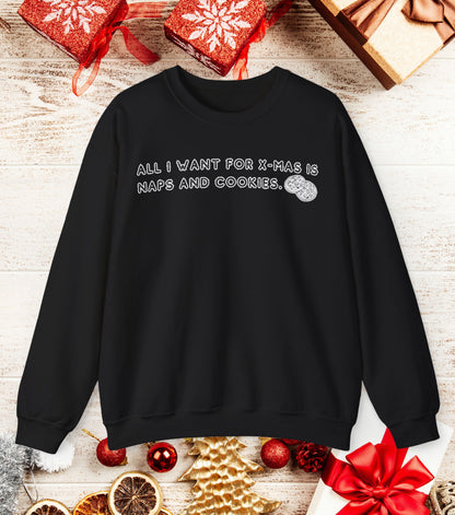 Naps and Cookies Sweatshirt