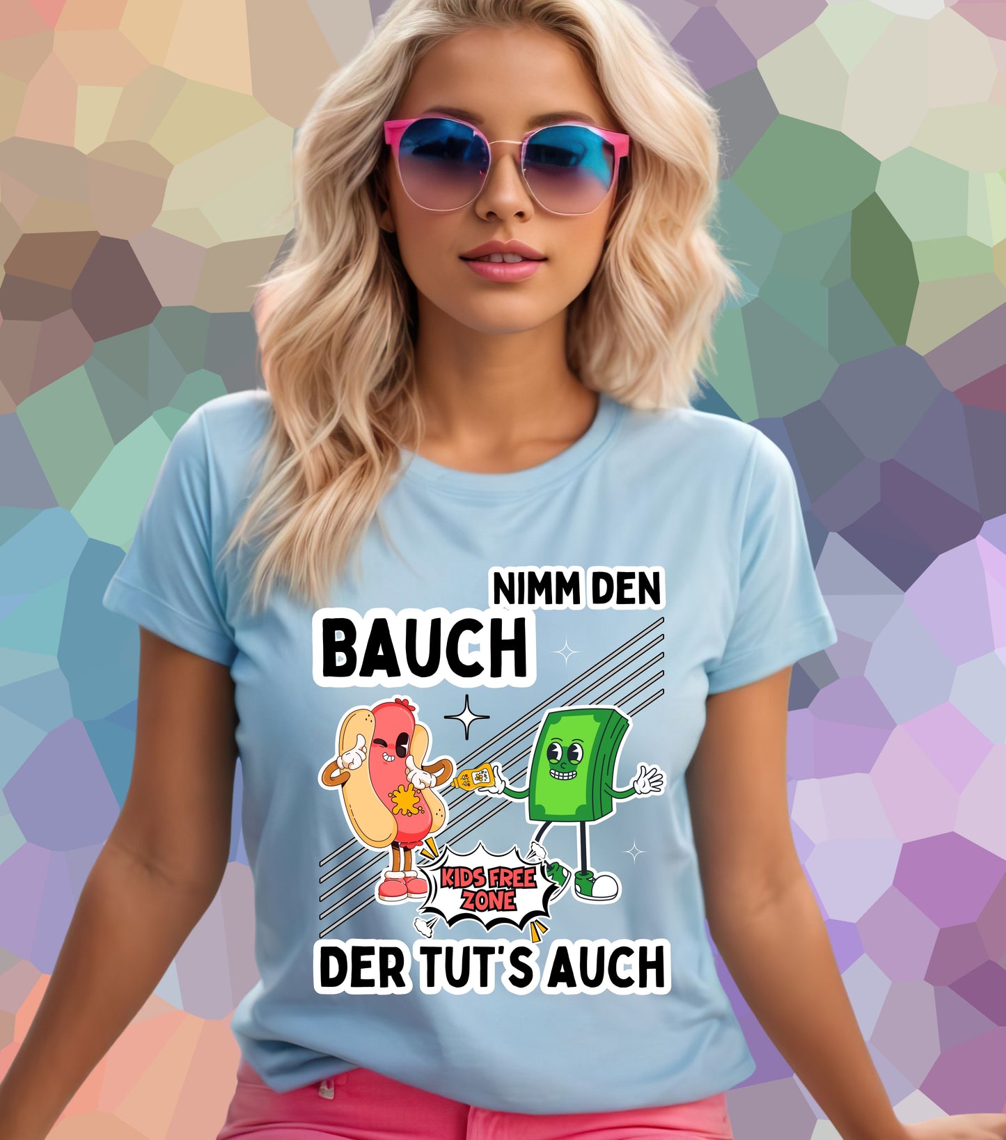 Nimm den Bauch der tut's auch T-Shirt