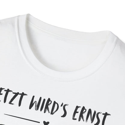 JGA T-Shirt Sie sagt ja (personalisierbar)