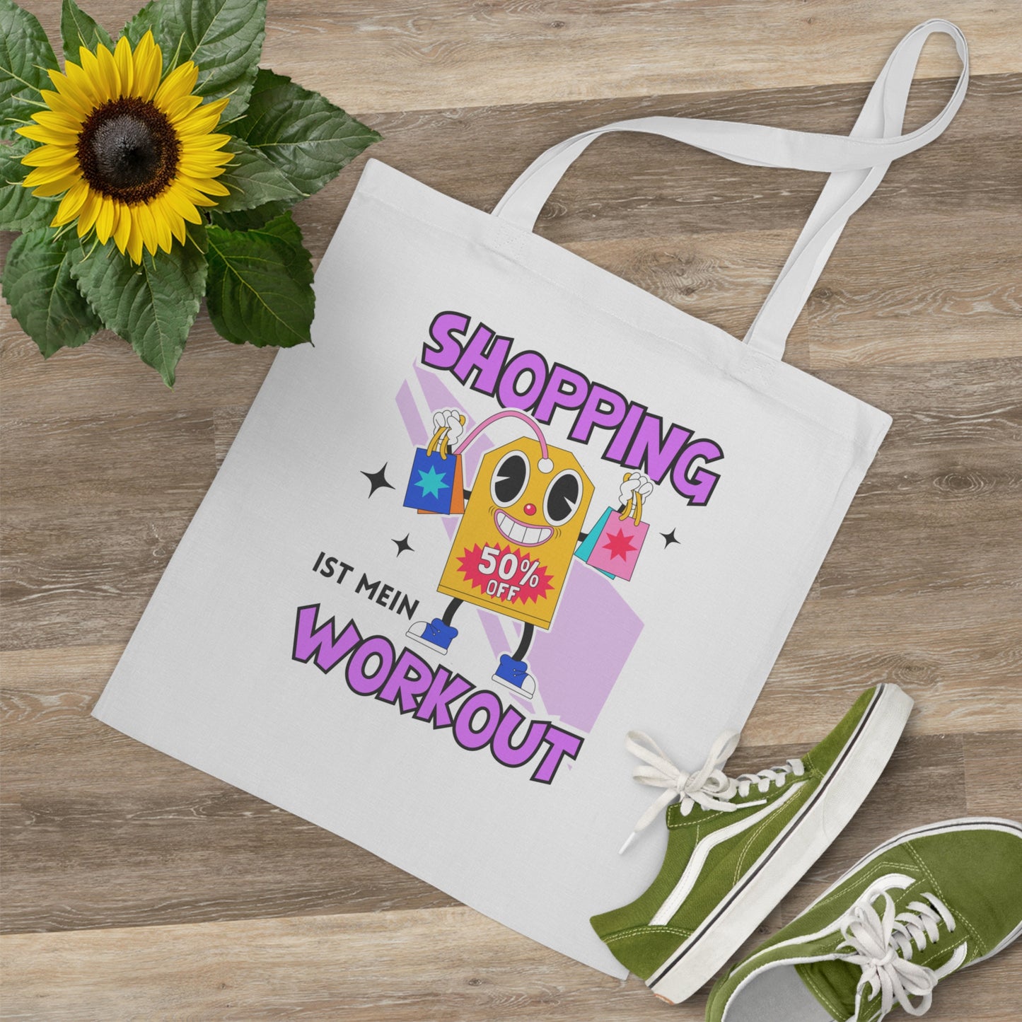 Tote Bag Shopping ist mein Workout