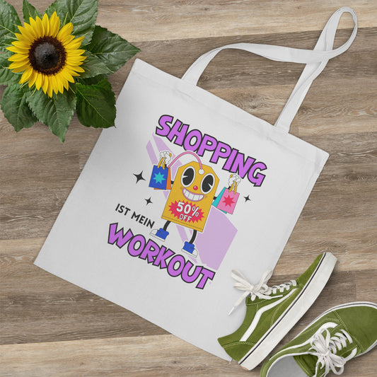 Tote Bag Shopping ist mein Workout