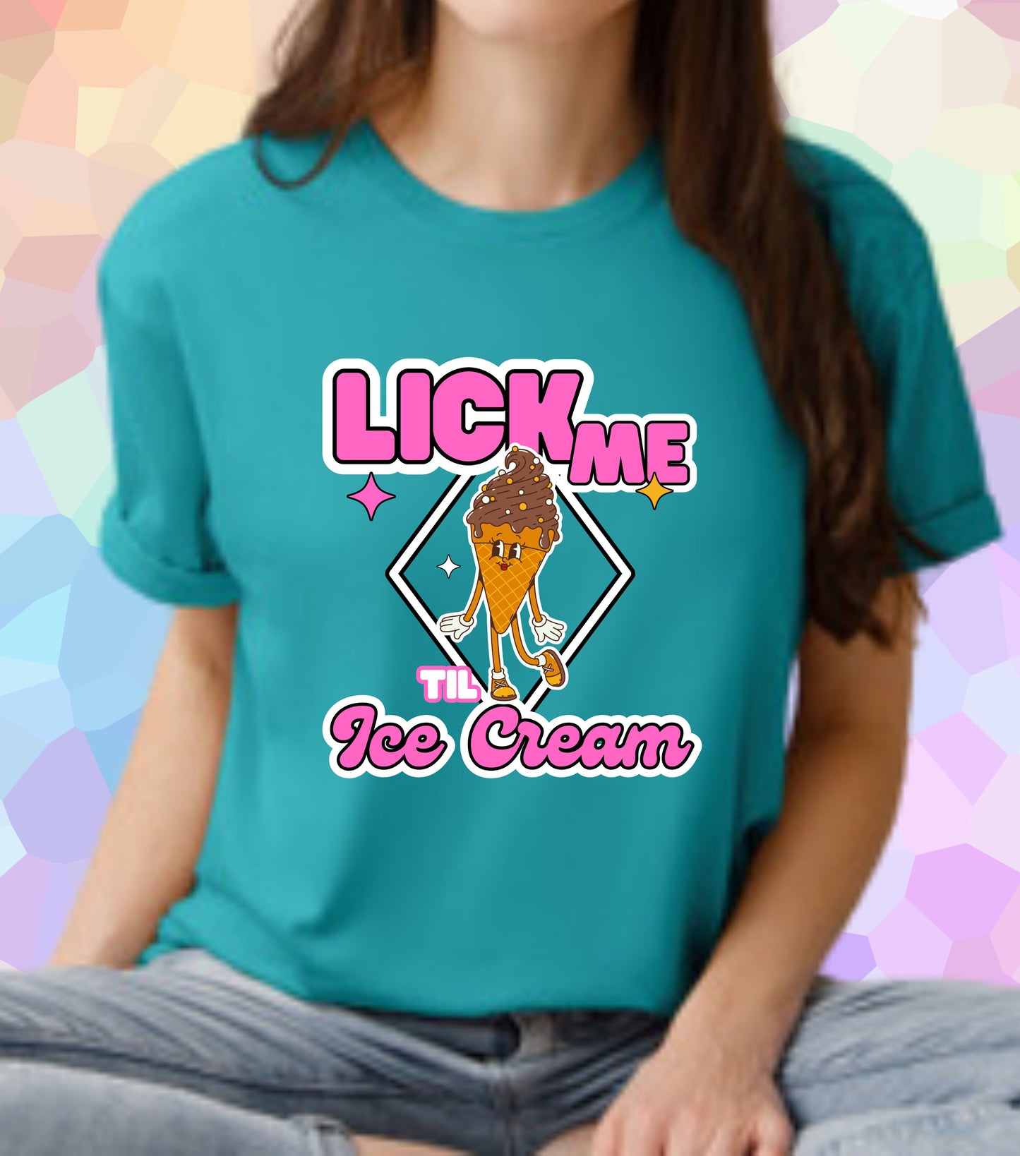 Lick me til Ice Cream T-Shirt