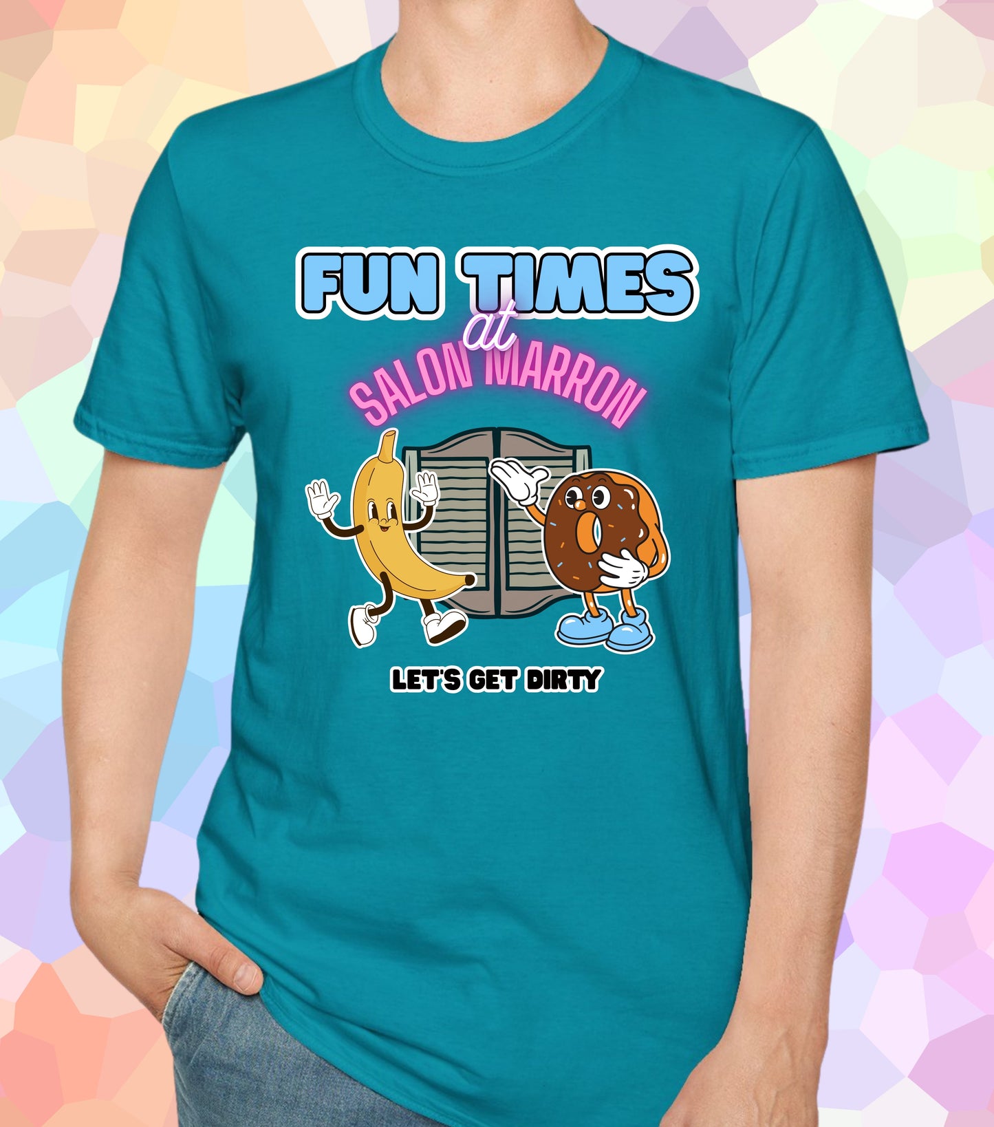 Fun Times at Salon Marron T-Shirt