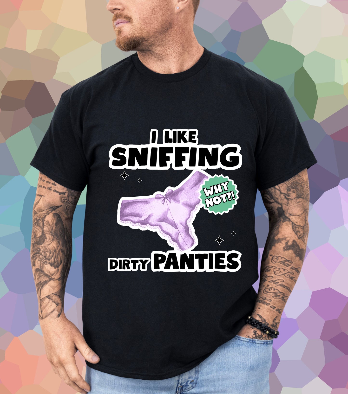 Dirty Panties Sniffing T-Shirt