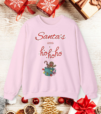 Santa's little Ho Ho Ho Sweatshirt