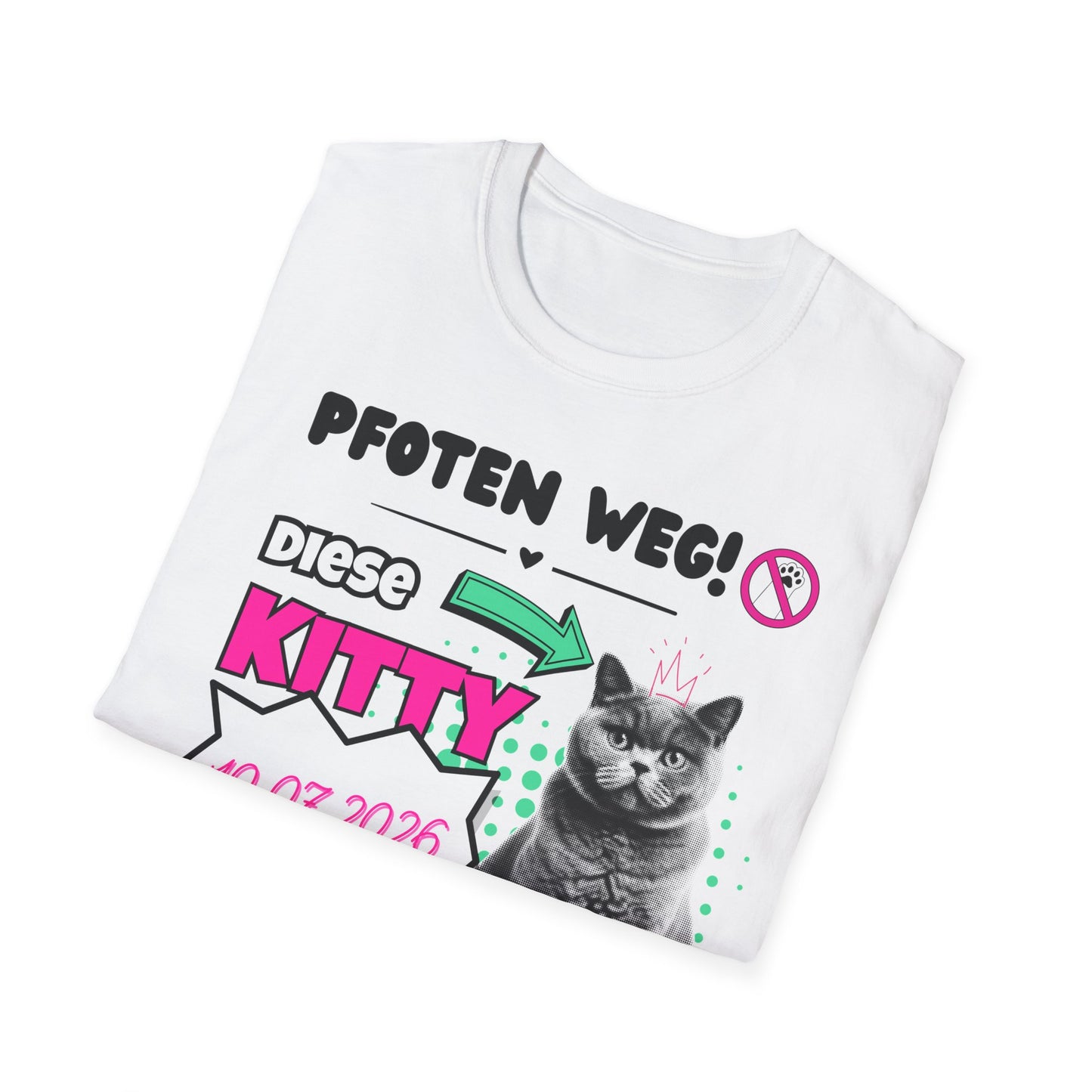 JGA T-Shirt Kitty schnurrt nur noch für einen (personalisierbar)