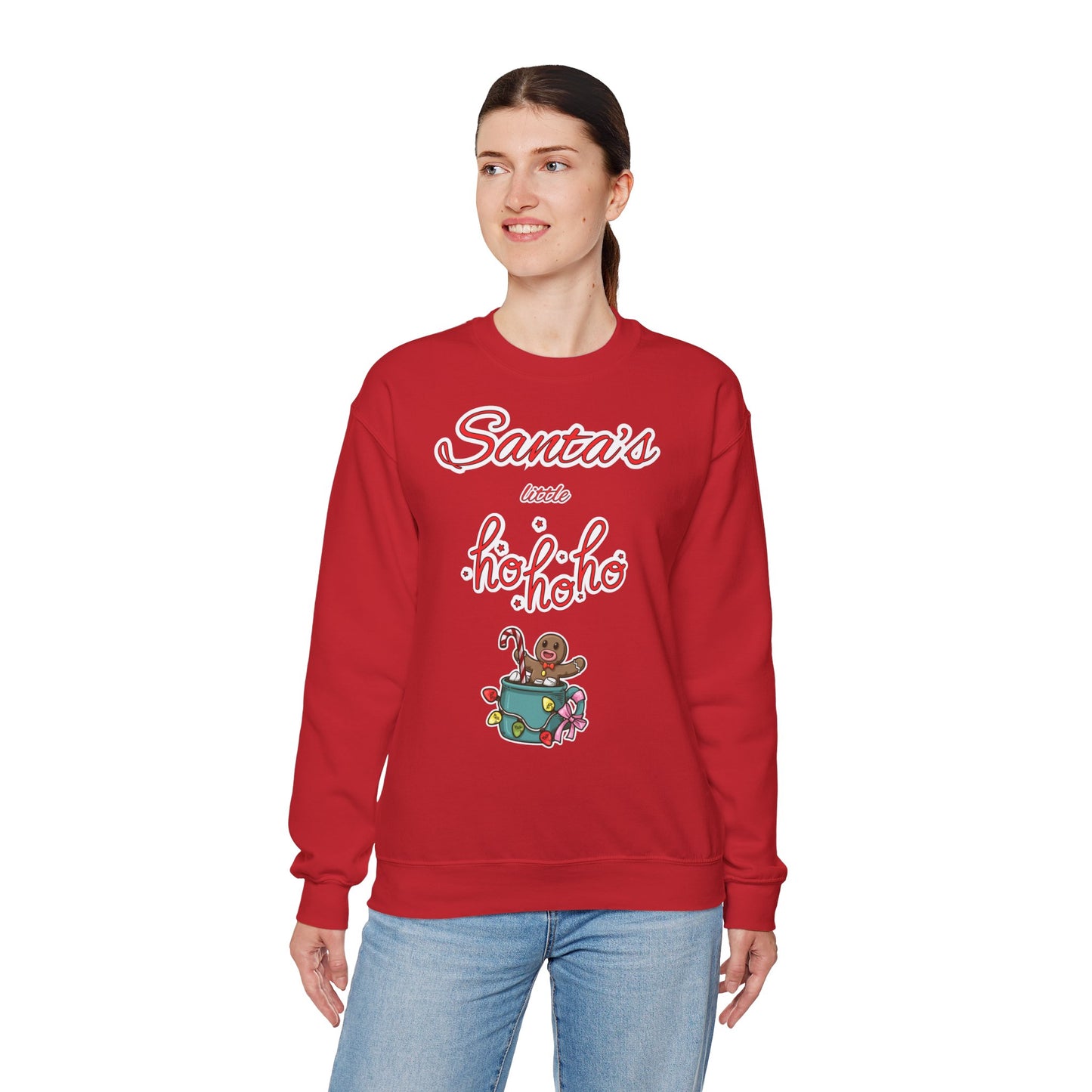 Santa's little Ho Ho Ho Sweatshirt