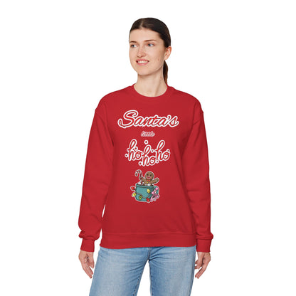 Santa's little Ho Ho Ho Sweatshirt