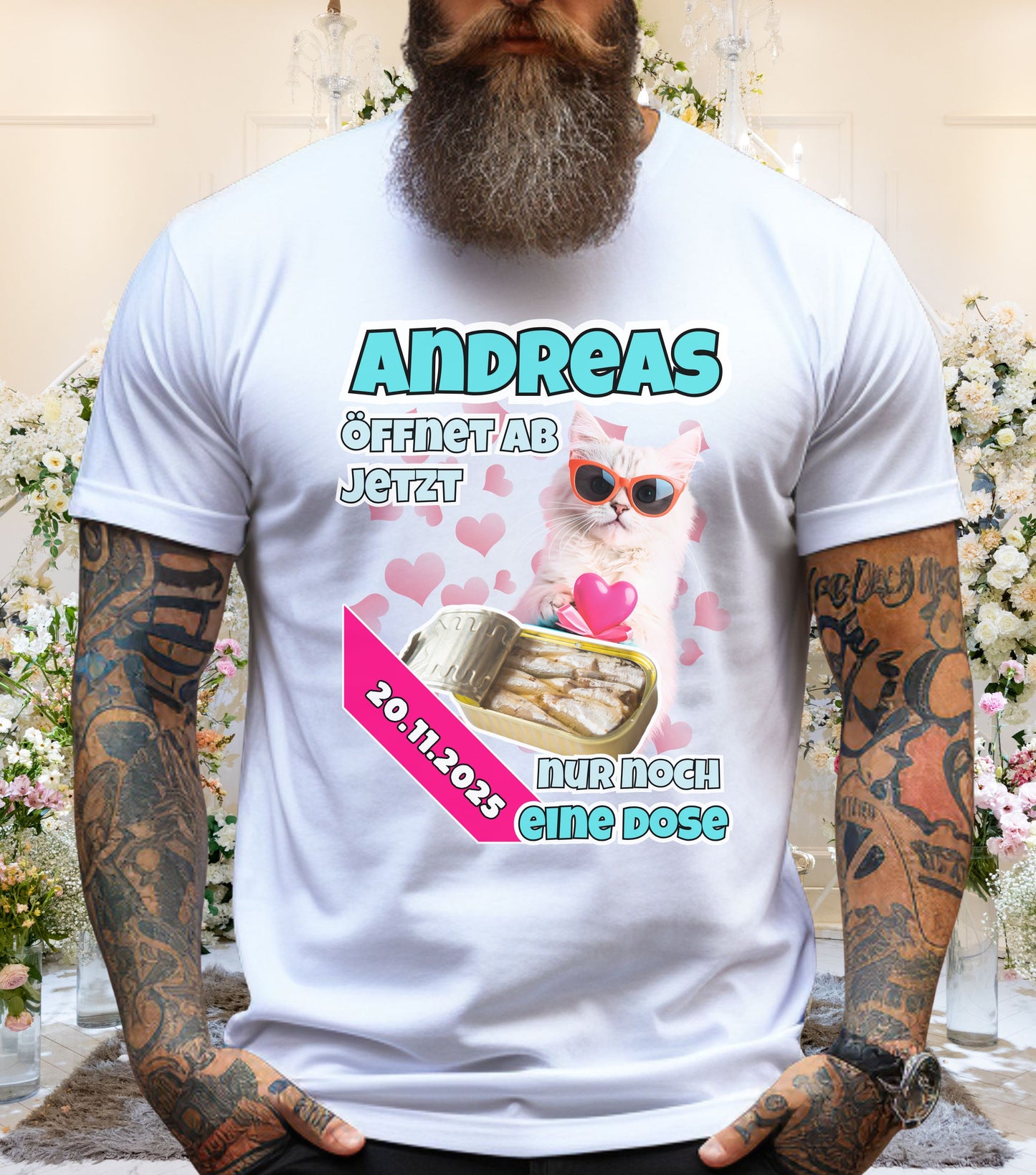 JGA T-Shirt Kater (personalisierbar)