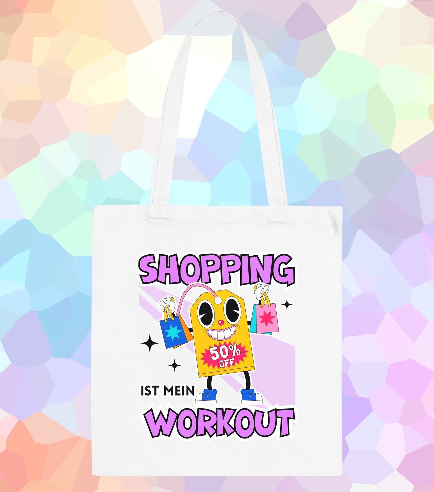 Tote Bag Shopping ist mein Workout