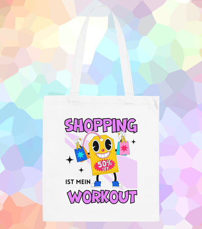 Tote Bag Shopping ist mein Workout
